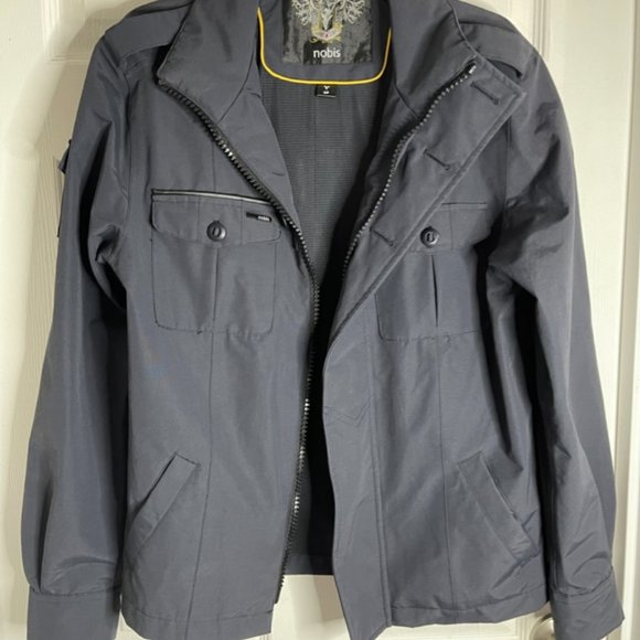 Nobis Admiral Shirt Jacket (NAVY BLUE)- EUC - Picture 2 of 8